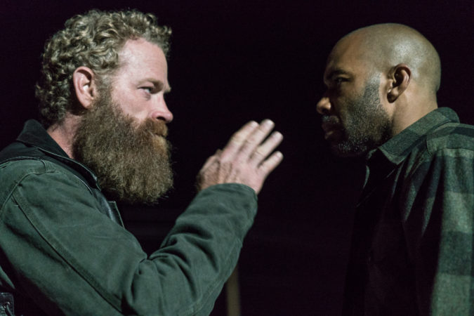 Max Martini and Omari Hardwick photo credit Karen Kuehn.