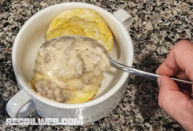 Game Dishes: Deer Sausage Gravy