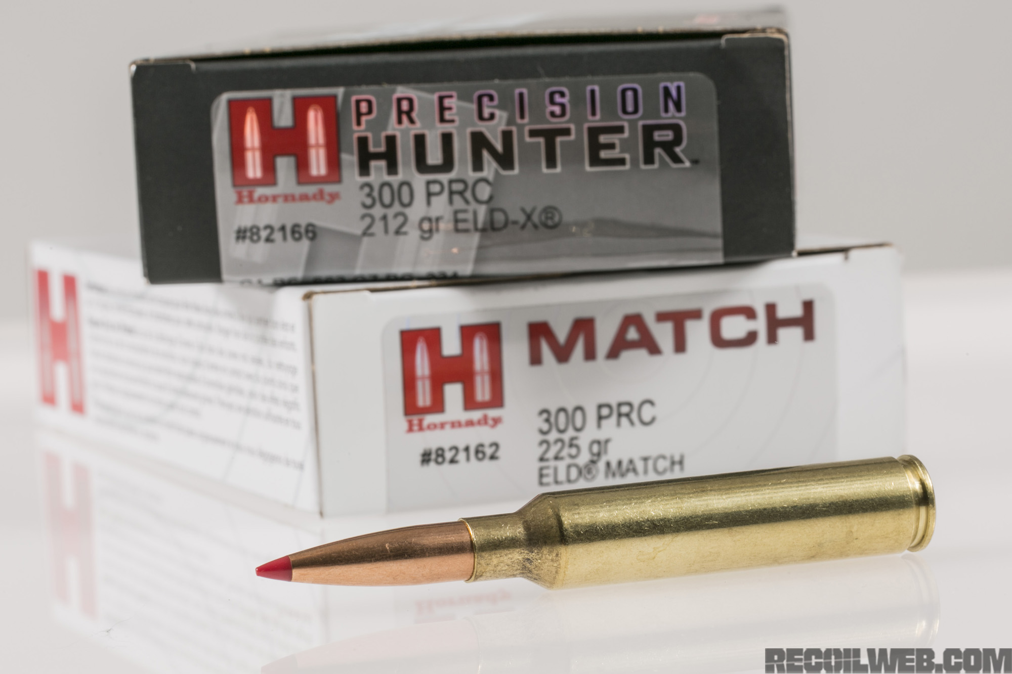 Hornady Precision Hunter and Precision Match in 300 PRC. 