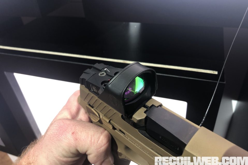 SIG P320 SIG Romeo 1 Pro & Romeo 2 SHOT 2019 RECOIL