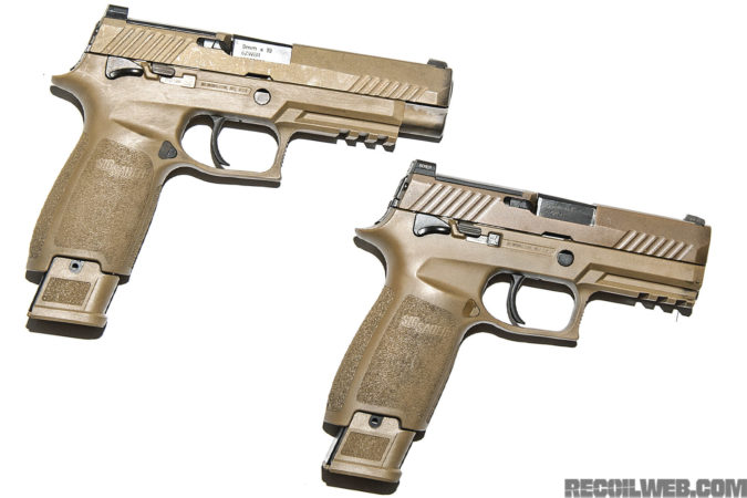 The winning gun(s) of the Modular Handgun Solicitation. The M17 is full-sized, and the M18 is carry-sized.