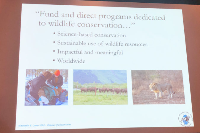 From First for Wildlife, an SCI conservation program.