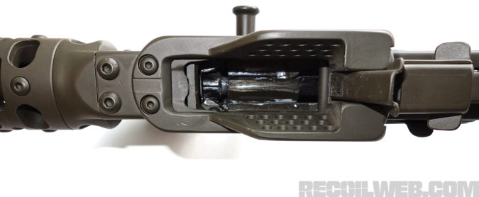 This mag well may be one of the most forgiving we’ve seen for rapid reloads. 