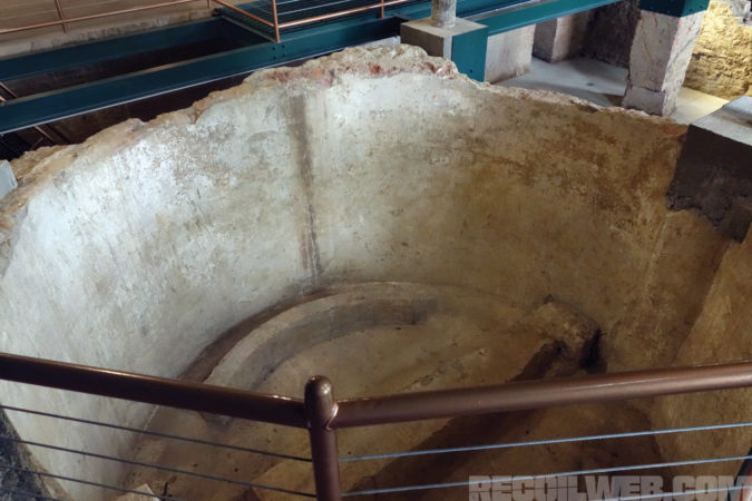 This 19th century fermenting tank was uncovered on the Buffalo Trace campus during routine renovations.