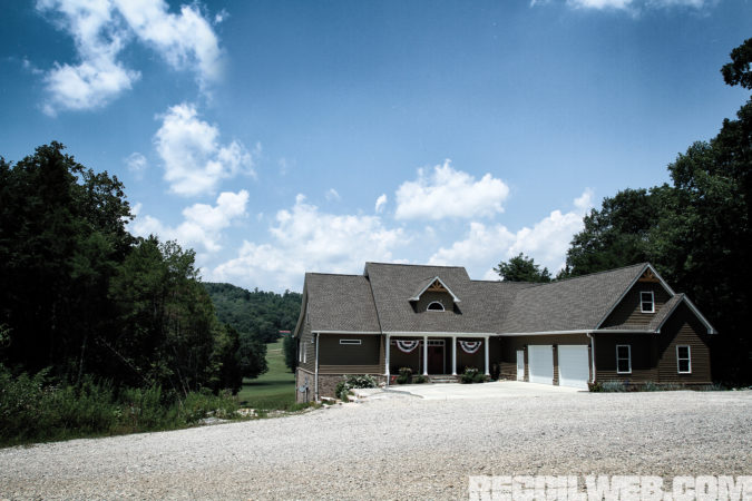 The first custom home built in Rockcastle Estates.