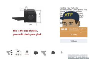 Multiple Reports of Wish.com Glock Sear Arrests by ATF