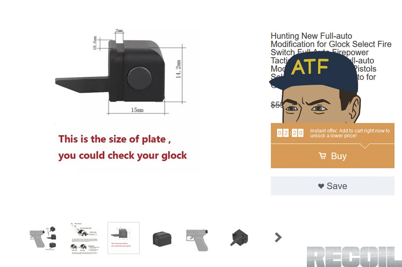 Multiple Reports of Wish.com Glock Sear Arrests by ATF.