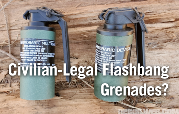 Civilian legal Flashbang Grenades RECOIL