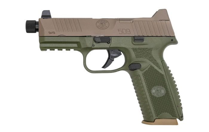 New OD Green FN 509 Pistol– a Bill Hicks Exclusive