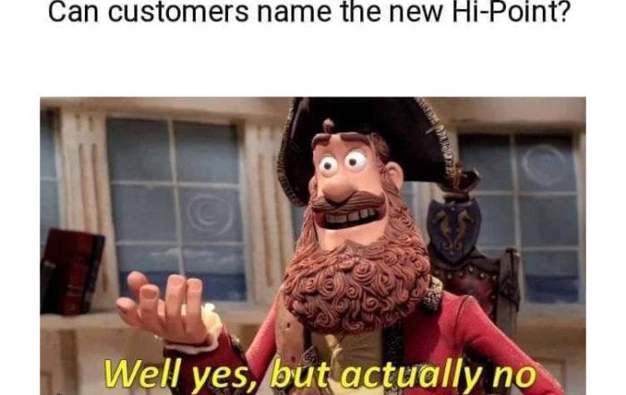 Hi Point Meme: Name the 9 Contest (But Not Really)
