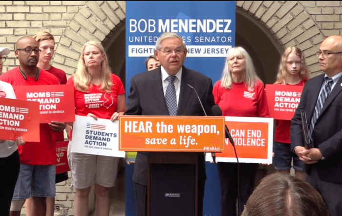 Senator Menendez to Introduce Legislation to Ban Silencers