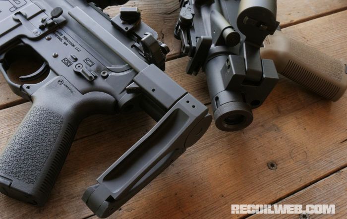 New Super-Short PDW Stock and Brace System from Dead Foot Arms
