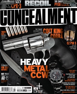 Enter your e-mail to get this FREE issue of RECOIL CONCEALMENT magazine!