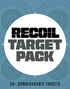 Enjoy Your Free Target Pack from RECOIL!