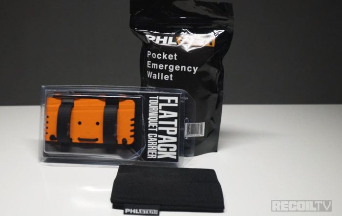 RECOILtv Mail Call: PHLSTER Pocket Emergency Wallet and Flatpack Tourniquet Carrier