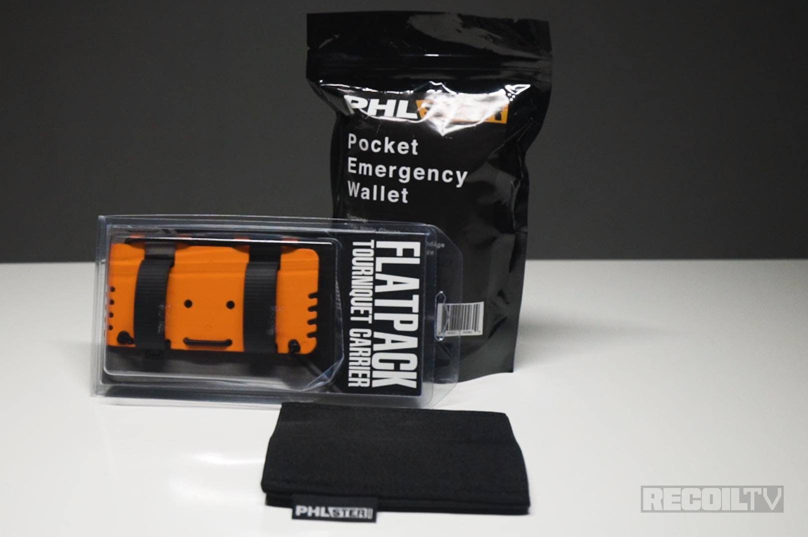 RECOILtv Mail Call PHLSTER Pocket Emergency Wallet and Flatpack