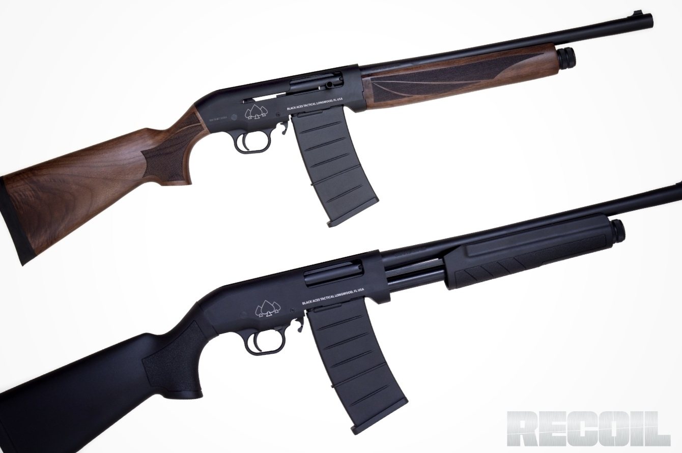 New SemiAuto & Pump Shotguns from Black Aces Tactical RECOIL