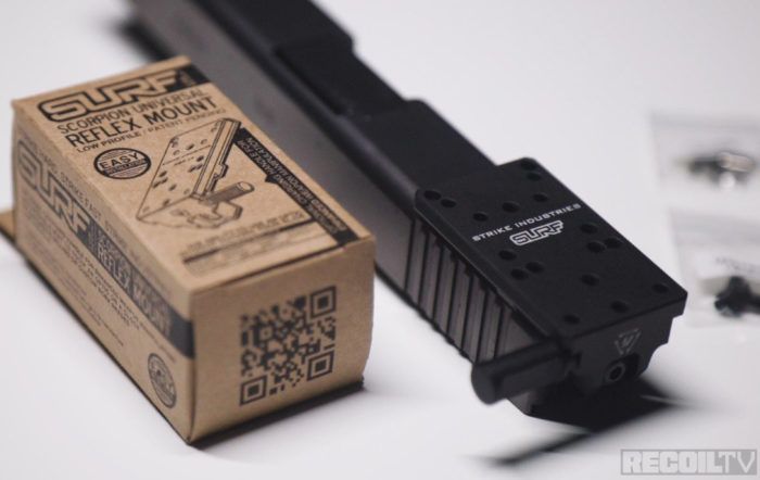 RECOILtv Mail Call: Strike Industries – Scorpion Universal Reflex Mount for Glock (G-SURF)