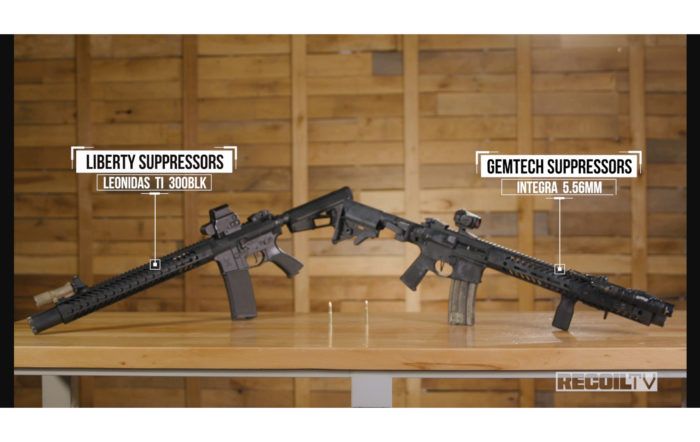 RECOILtv Gun Room: Integral Suppressors