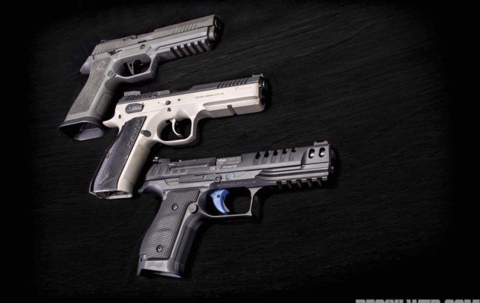 Comparing Three of the Latest  Heavyweight Pistols on the Market