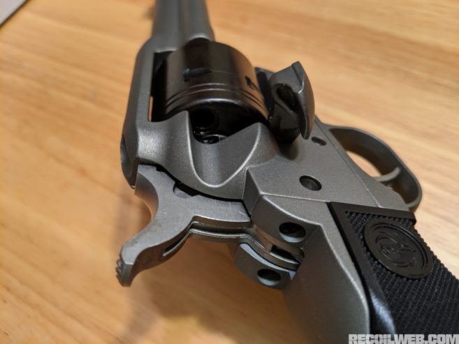 The Ruger Wrangler is a single-action revolver in .22 LR. 