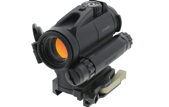 New Aimpoint CompM5b Adds Ballistic Drop Compensation