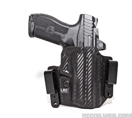LAG Tactical was one of the first companies to roll out holsters for the IWI Masada.