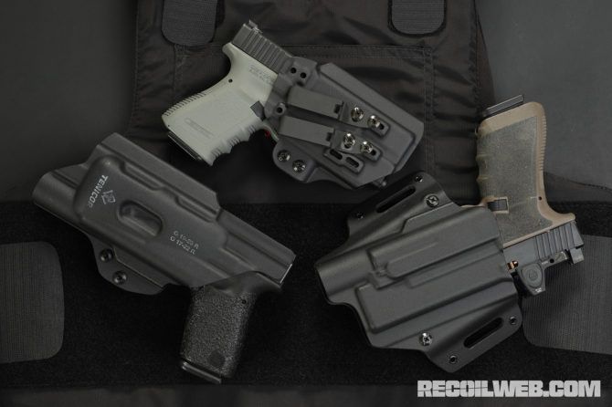 New Holsters from Tenicor for Glocks with Weaponlights – ARX SOL, CERTUM LUX, and MALUS SOL