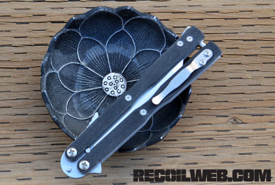 Unusual Suspects Most Wanted Balisong Knives RECOIL