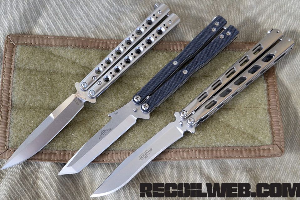 Unusual Suspects Most Wanted Balisong Knives RECOIL