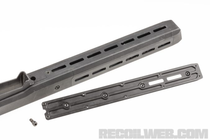 rifle chassis arca rail 