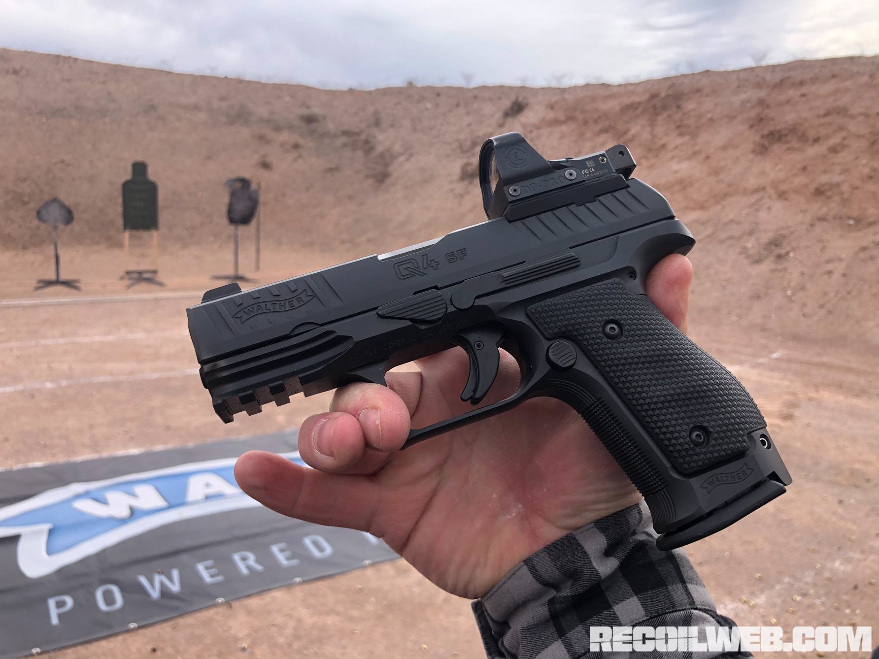 New AllSteel Walther Q4 Steel Frame Compact Match RECOIL