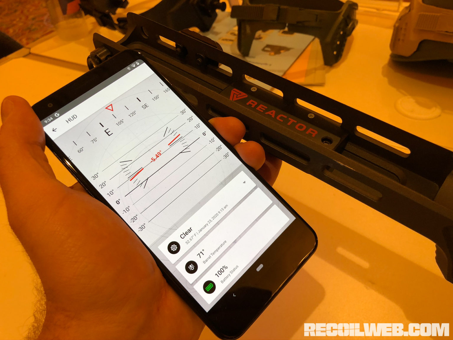 Reactor Tech s Fusion Module Rifle Intelligence System RECOIL