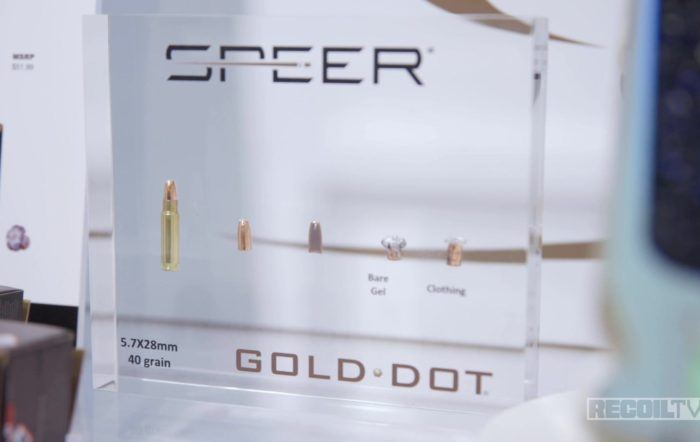 RECOILtv SHOT Show 2020: Speer Gold Dot 5.7×28