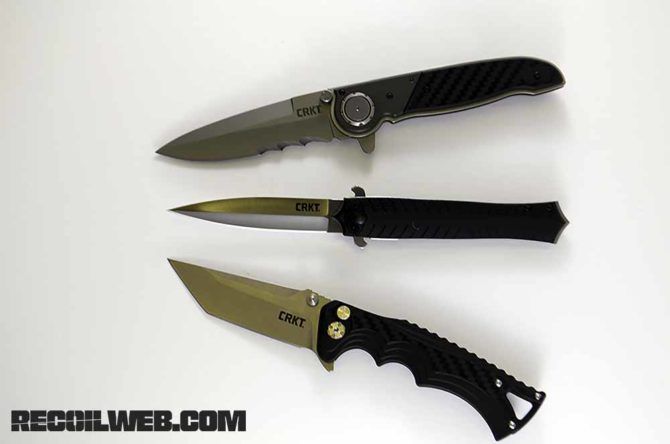 Three new knives from CRKT