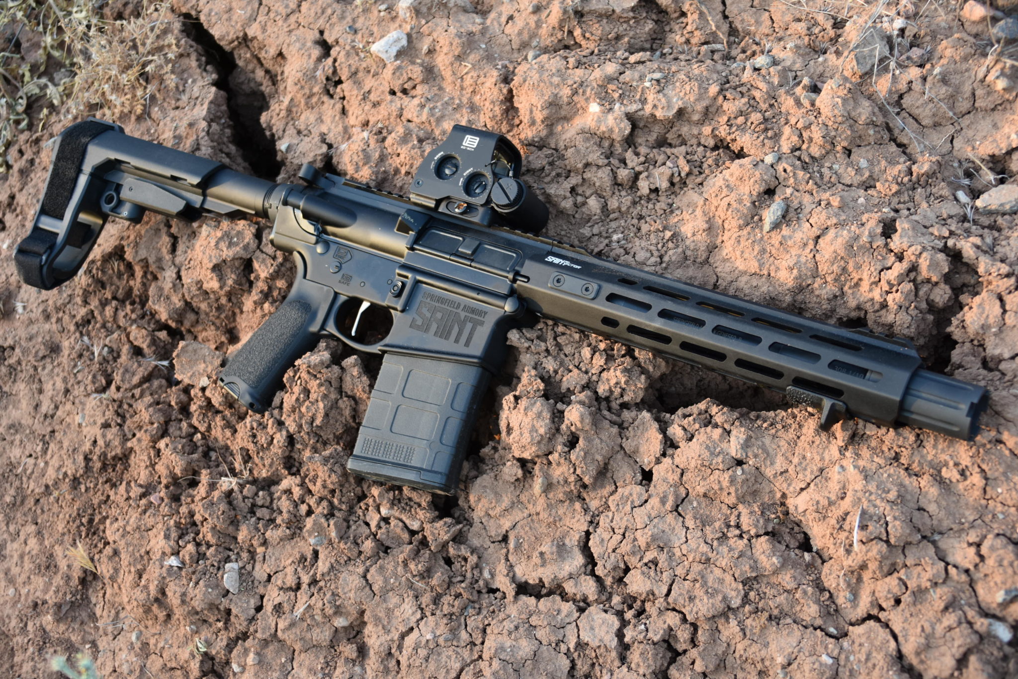 Springfield Armory Saint 308 Pistol RECOIL First look