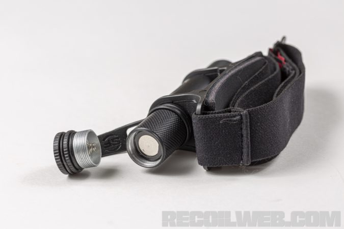 SureFire Minimus captured battery cap