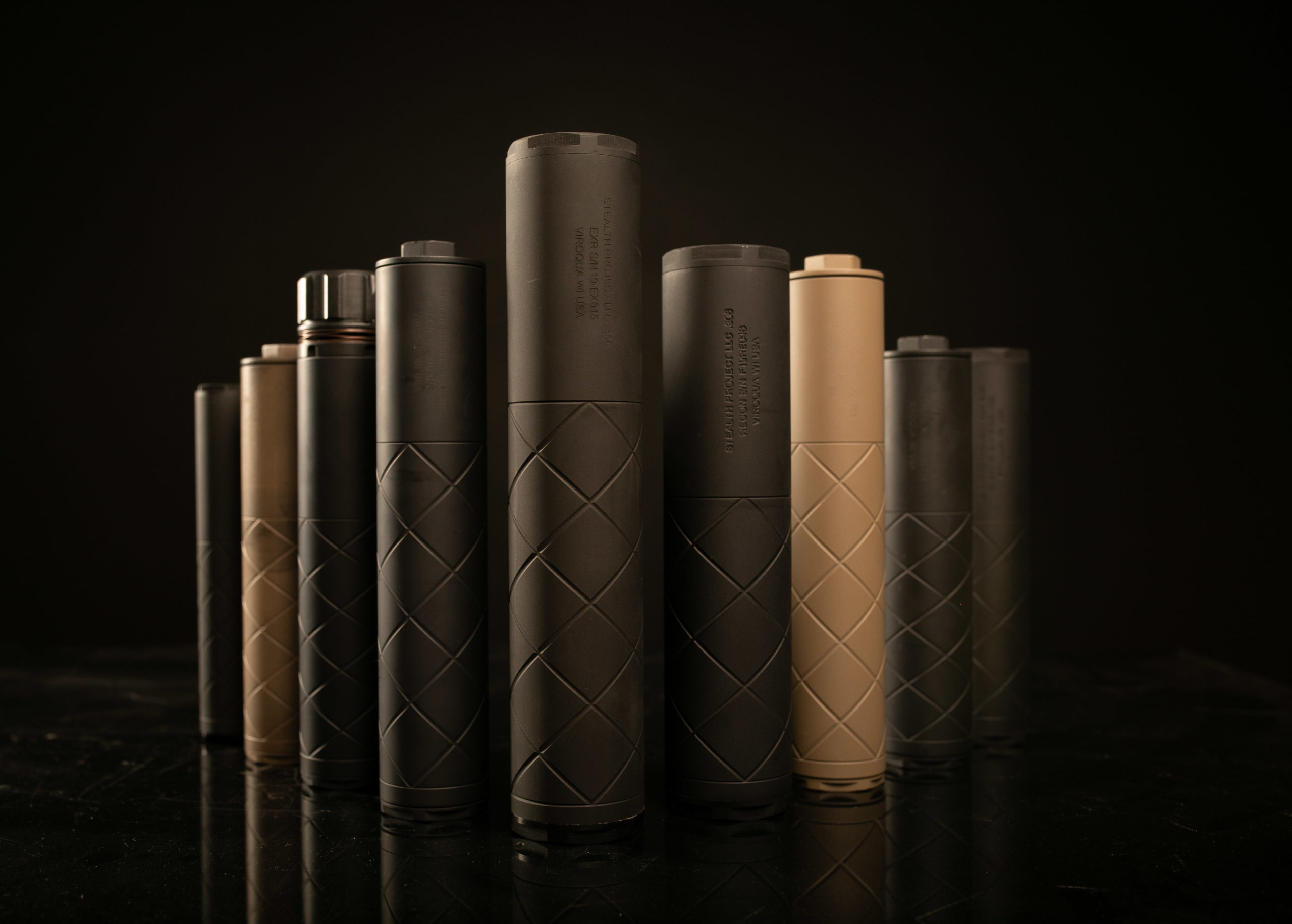Stealth Project Suppressors Full Lineup
