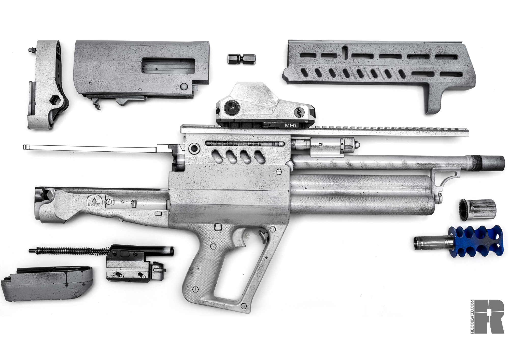 Space Force Bullpup Shotgun: IWI Tavor TS12 RECOIL reviews the multi-tube b...