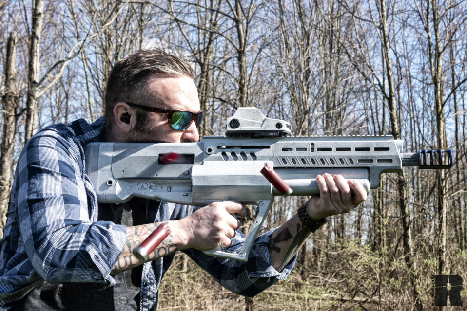 Space Force Bullpup Shotgun IWI Tavor TS12 RECOIL reviews the multi