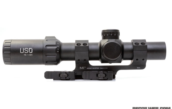US Optics TS 1-8x Paired With the Latest Plumb Reticle
