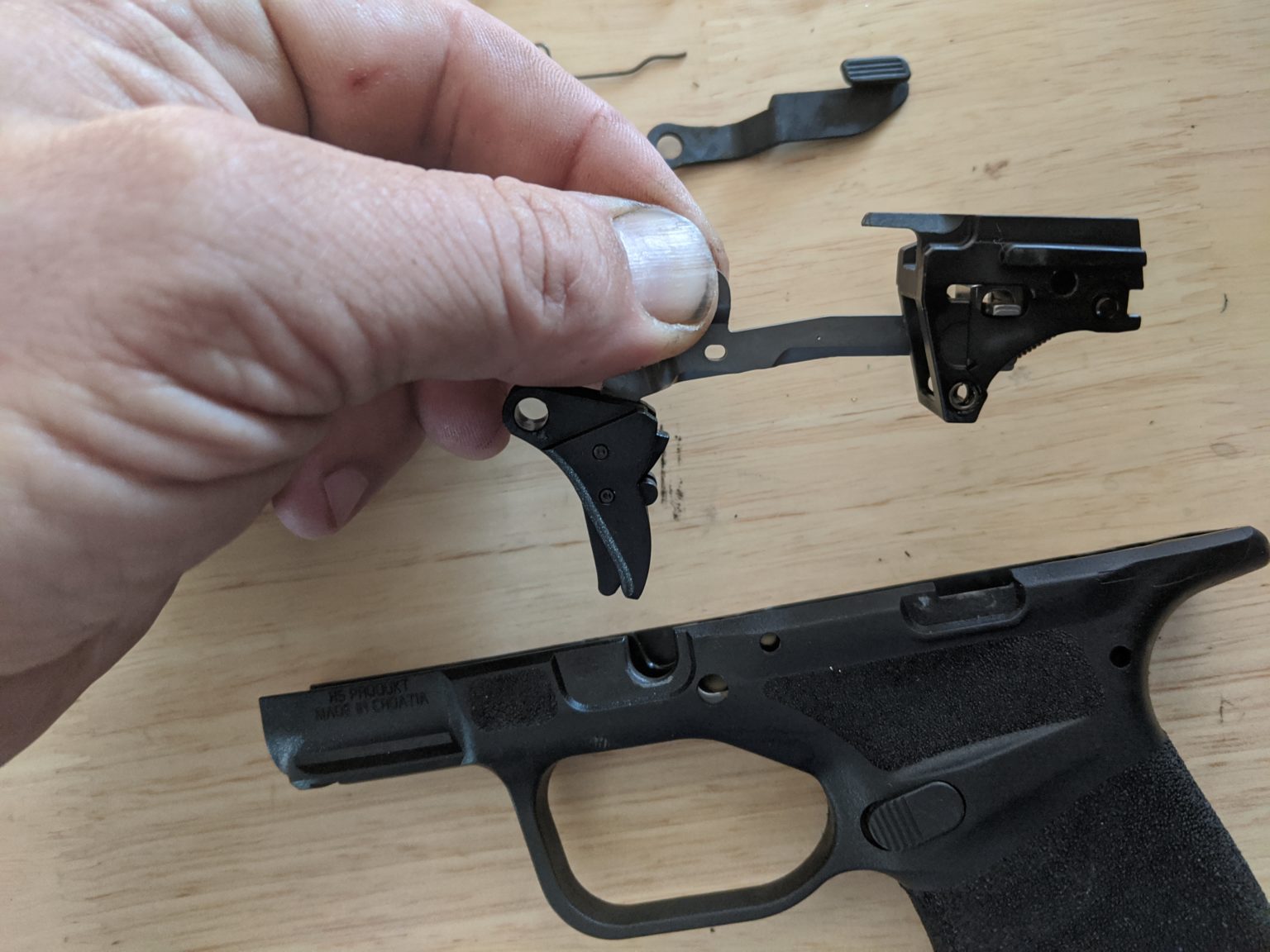 DIY Springfield Hellcat Trigger Job RECOIL