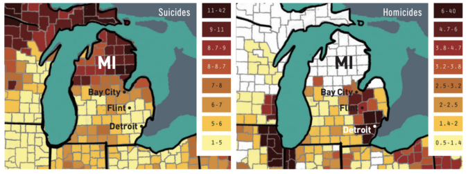 gun deaths michigan