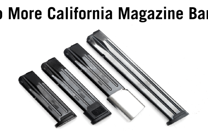 California Magazine Ban Challenged