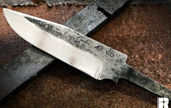 A Knife Forged from World Trade Center Steel
