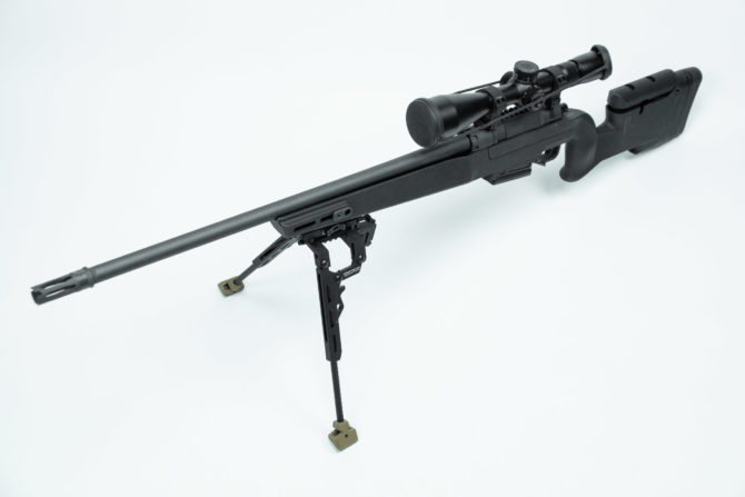 DD delta 5 with bipod and scope