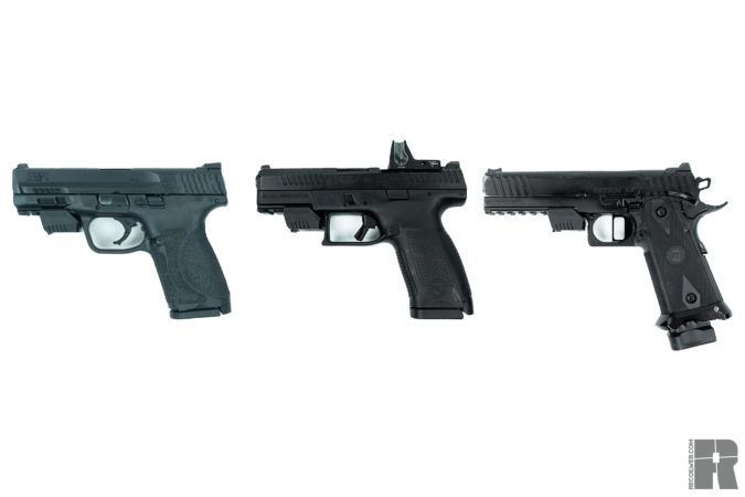 multiple pistol options