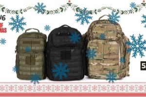 12 Days of Christmas 2020: Day 3 – 5.11 Rush Backpack Set Giveaway
