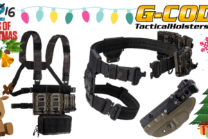 12 Days of Christmas 2020: Day 7 – G Code Belt System, Chest Rig, and Holster Giveaway