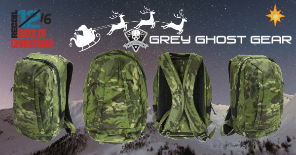12 Days of Christmas 2020: Day 5 – Grey Ghost Gear Scarab Pack Giveaway